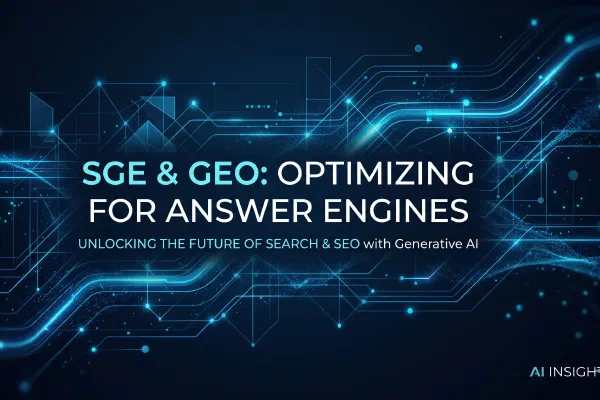 SGE & GEO: Optimizing for Answer Engines